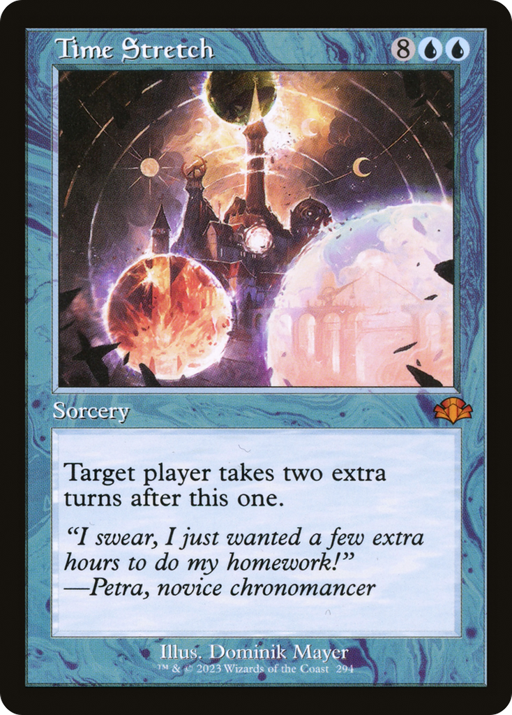 Magic: The Gathering - Time Stretch Foil - Dominaria Remastered