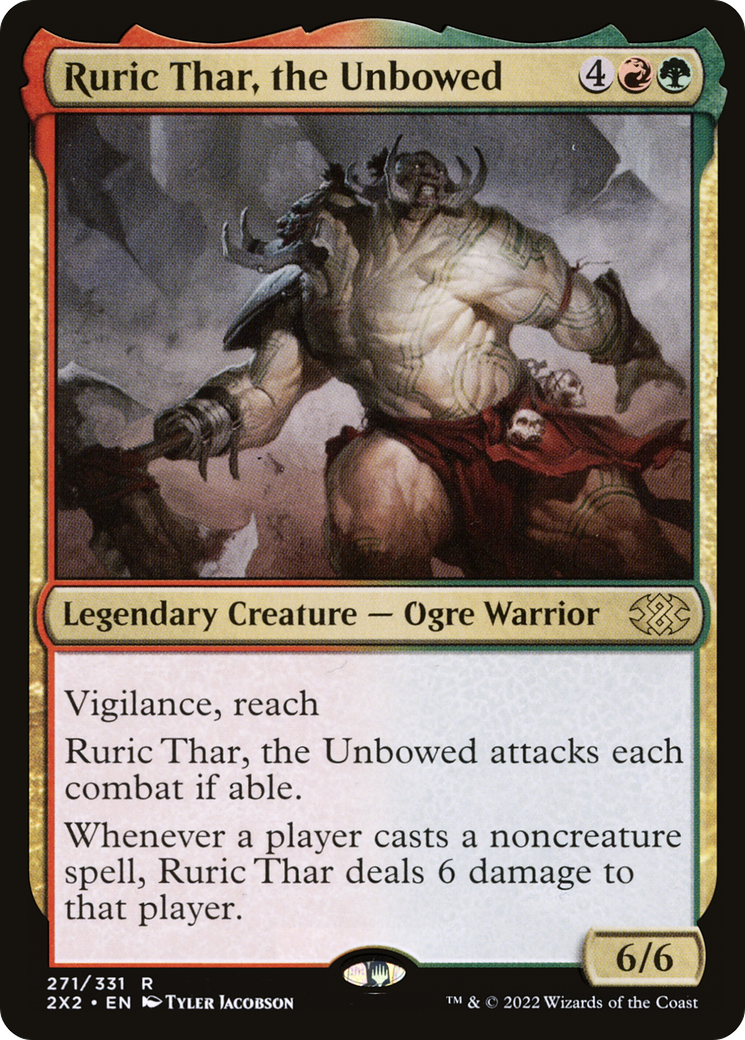 Magic: The Gathering - Ruric Thar, the Unbowed Foil - Double Masters 2022