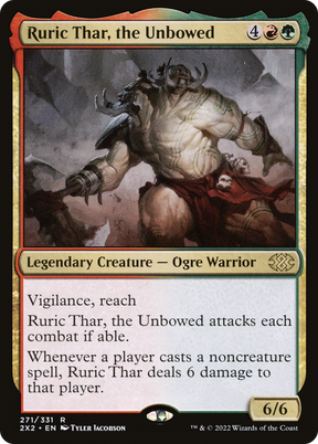 Magic: The Gathering - Ruric Thar, the Unbowed Foil - Double Masters 2022