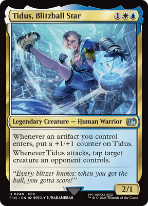 Magic: The Gathering - Tidus, Blitzball Star Foil - Final Fantasy