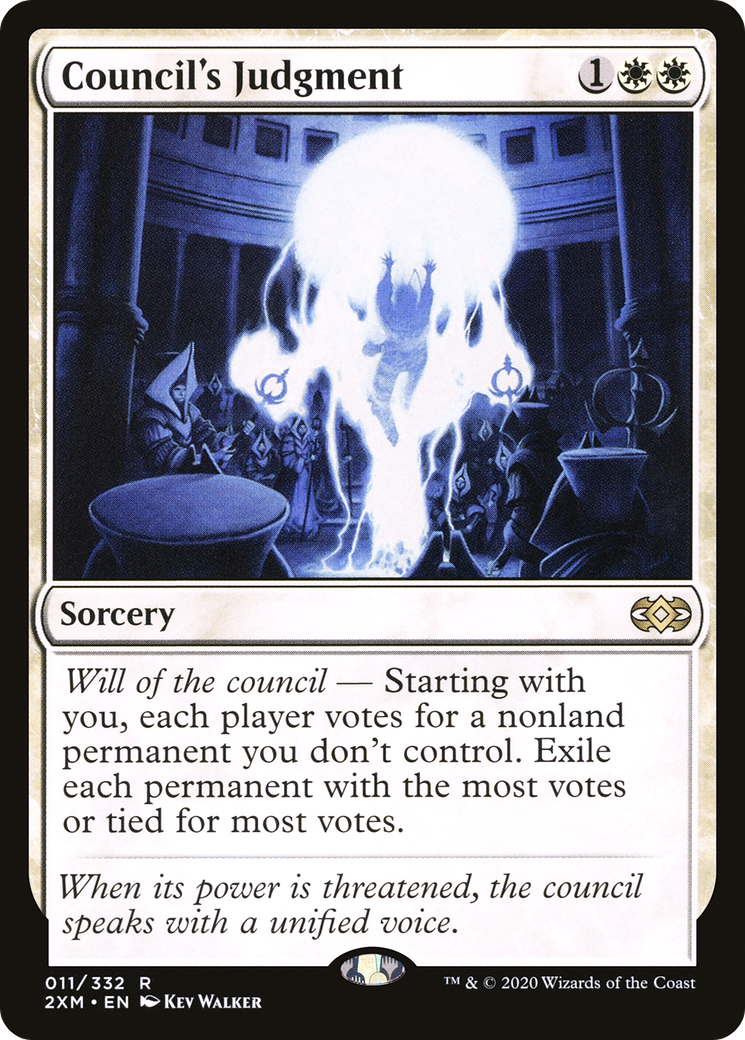 Magic: The Gathering - Council's Judgment Foil - Double Masters