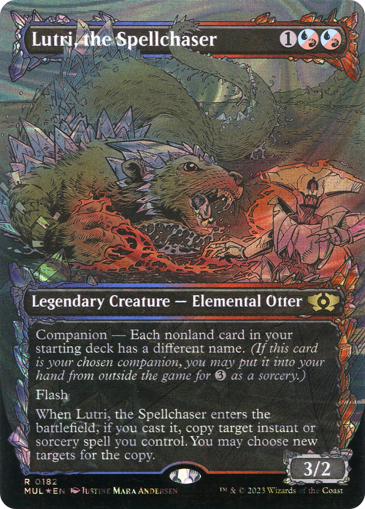 Magic: The Gathering - Lutri, the Spellchaser Foil - Multiverse Legends