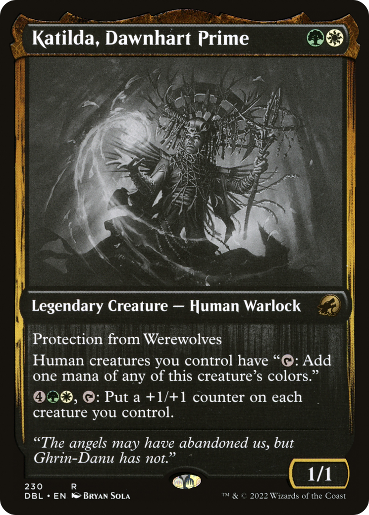 Magic: The Gathering - Katilda, Dawnhart Prime Foil - Innistrad: Double Feature