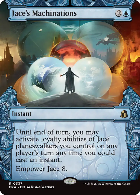 Magic: The Gathering - Jace's Machinations Foil - Reality Fracture