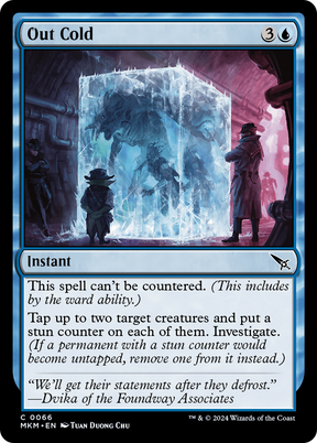 Magic: The Gathering - Out Cold Foil - Murders at Karlov Manor