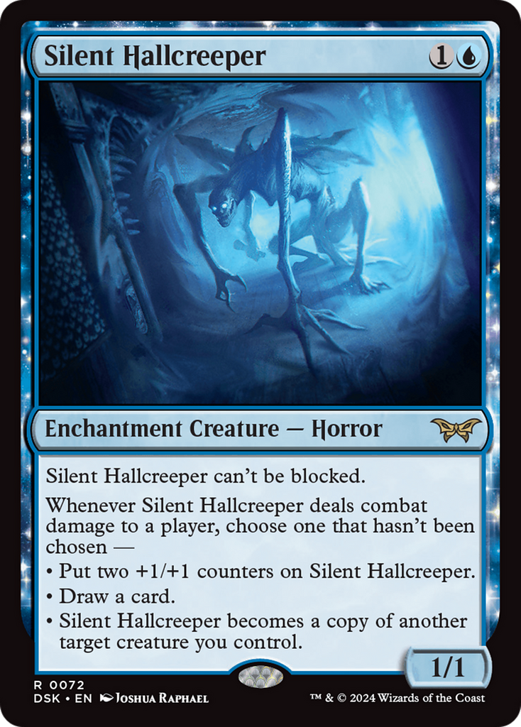 Magic: The Gathering - Silent Hallcreeper - Duskmourn: House of Horror