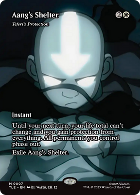 Magic: The Gathering - Teferi's Protection Foil - Avatar: The Last Airbender Eternal