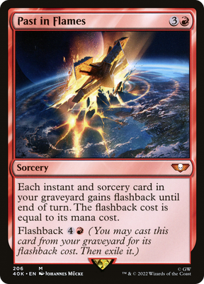 Magic: The Gathering - Past in Flames - Warhammer 40000 Commander