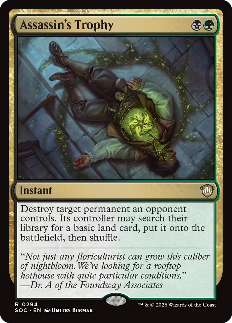 Magic: The Gathering - Assassin's Trophy - Secrets of Strixhaven Commander