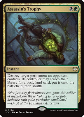 Magic: The Gathering - Assassin's Trophy - Secrets of Strixhaven Commander