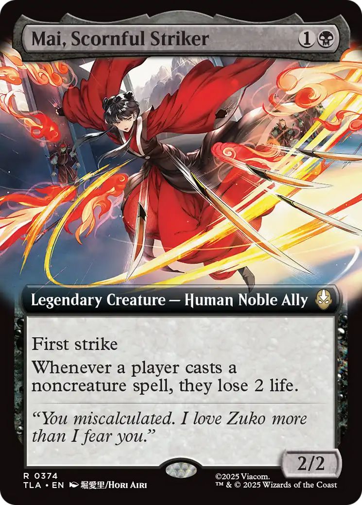 Magic: The Gathering - Mai, Scornful Striker - Avatar: The Last Airbender