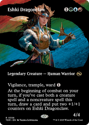 Magic: The Gathering - Eshki Dragonclaw Foil - Tarkir: Dragonstorm