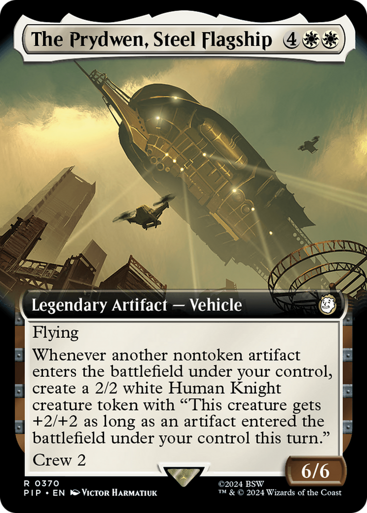 Magic: The Gathering - The Prydwen, Steel Flagship Foil - Fallout