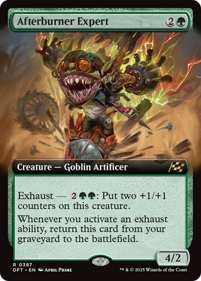 Magic: The Gathering - Afterburner Expert Foil - Aetherdrift