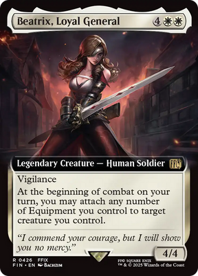 Magic: The Gathering - Beatrix, Loyal General - Final Fantasy