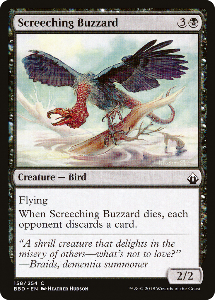 Magic: The Gathering - Screeching Buzzard Foil - Battlebond