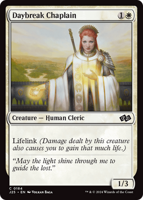 Magic: The Gathering - Daybreak Chaplain - Foundations Jumpstart