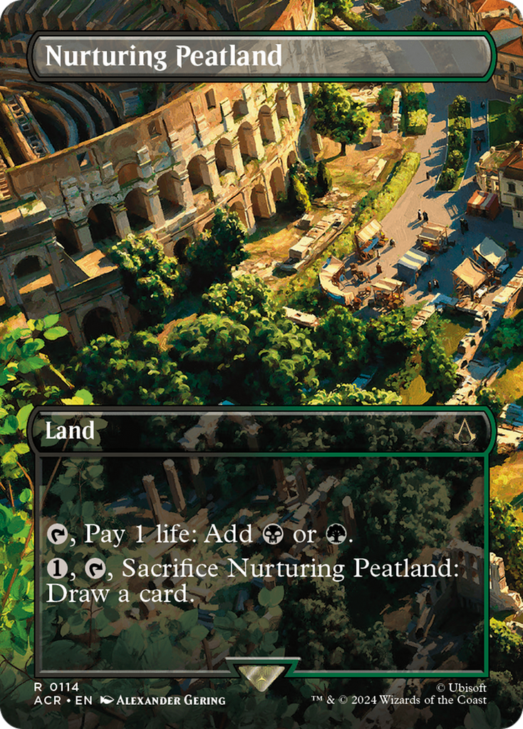 Magic: The Gathering - Nurturing Peatland - Assassin's Creed