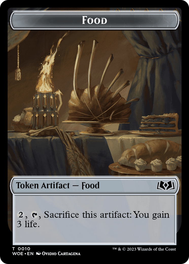 Magic: The Gathering - Food Token - Wilds of Eldraine Tokens
