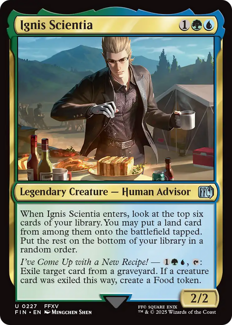 Magic: The Gathering - Ignis Scientia Foil - Final Fantasy