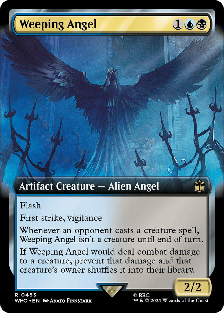 Magic: The Gathering - Weeping Angel Foil - Doctor Who