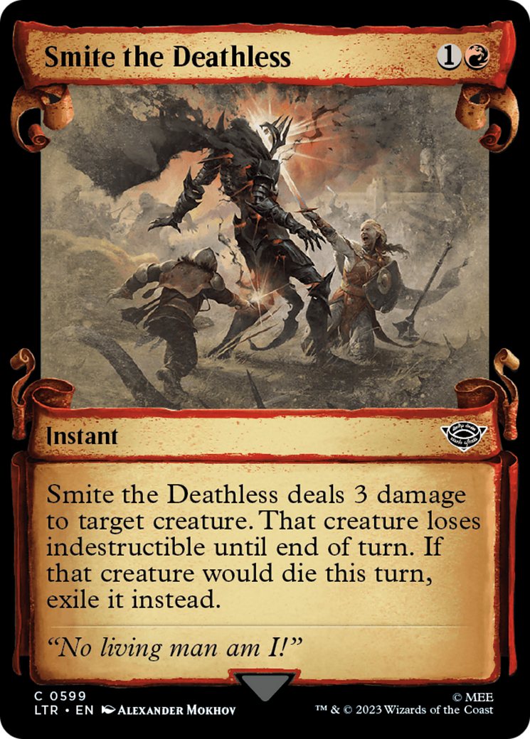 Magic: The Gathering - Smite the Deathless - The Lord of the Rings: Tales of Middle-earth