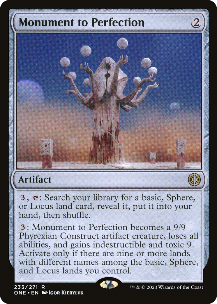 Magic: The Gathering - Monument to Perfection - Phyrexia: All Will Be One