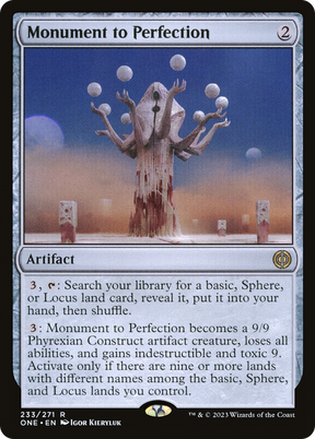 Magic: The Gathering - Monument to Perfection - Phyrexia: All Will Be One