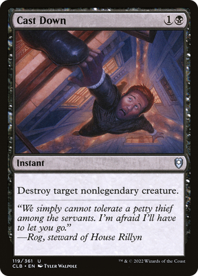 Magic: The Gathering - Cast Down - Commander Legends: Battle for Baldur's Gate
