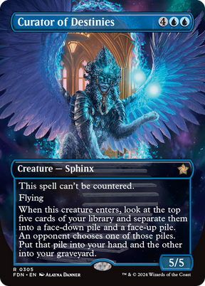 Magic: The Gathering - Curator of Destinies Foil - Foundations