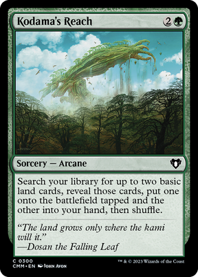 Magic: The Gathering - Kodama's Reach Foil - Commander Masters