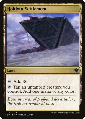 Magic: The Gathering - Holdout Settlement - Starter Commander Decks