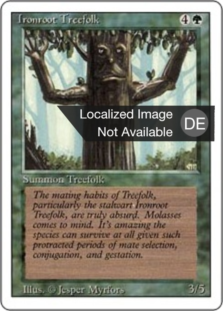 Magic: The Gathering - Baumvolk des Ehernen-Waldes - Revised Edition