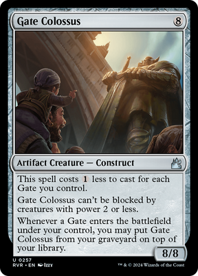 Magic: The Gathering - Gate Colossus Foil - Ravnica Remastered