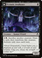 Magic: The Gathering - Ecstatic Awakener // Awoken Demon Foil - Innistrad Remastered