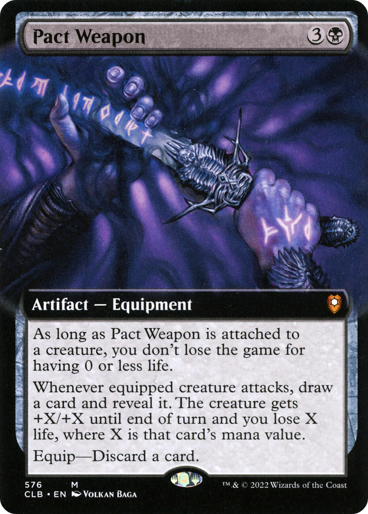 Magic: The Gathering - Pact Weapon Foil - Commander Legends: Battle for Baldur's Gate
