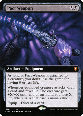 Magic: The Gathering - Pact Weapon Foil - Commander Legends: Battle for Baldur's Gate