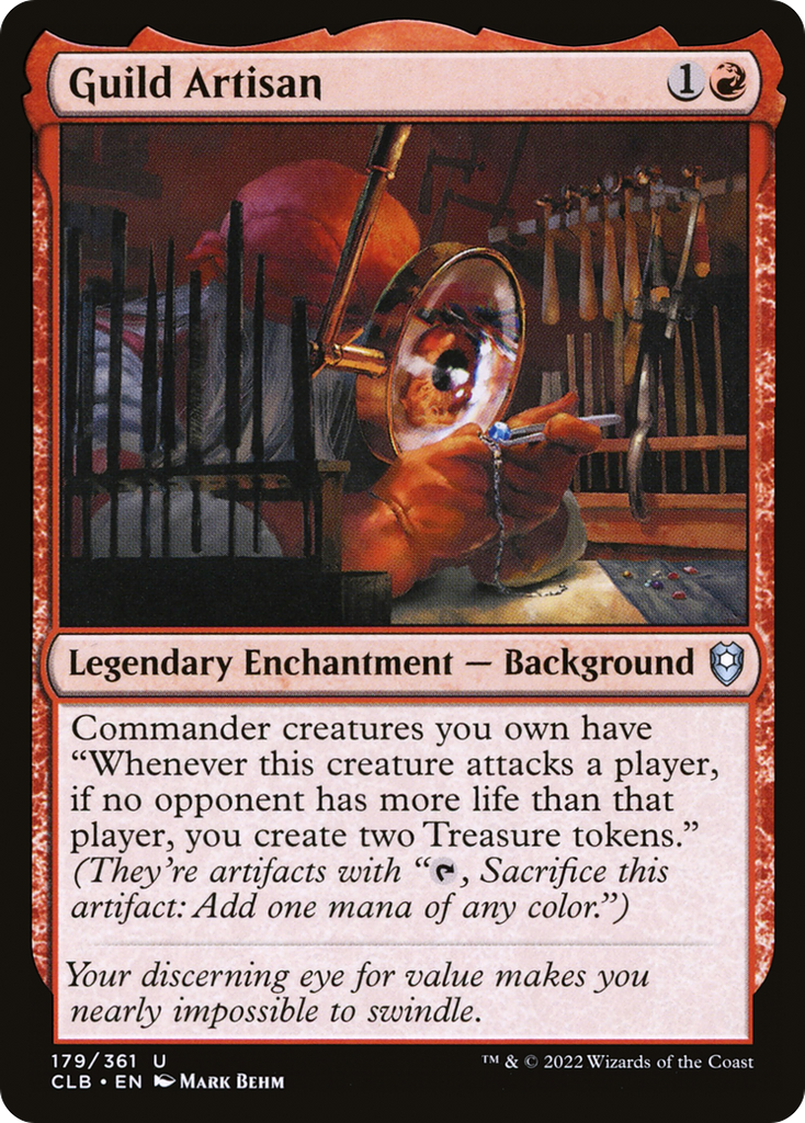 Magic: The Gathering - Guild Artisan - Commander Legends: Battle for Baldur's Gate