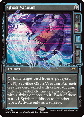 Magic: The Gathering - Ghost Vacuum - Duskmourn: House of Horror