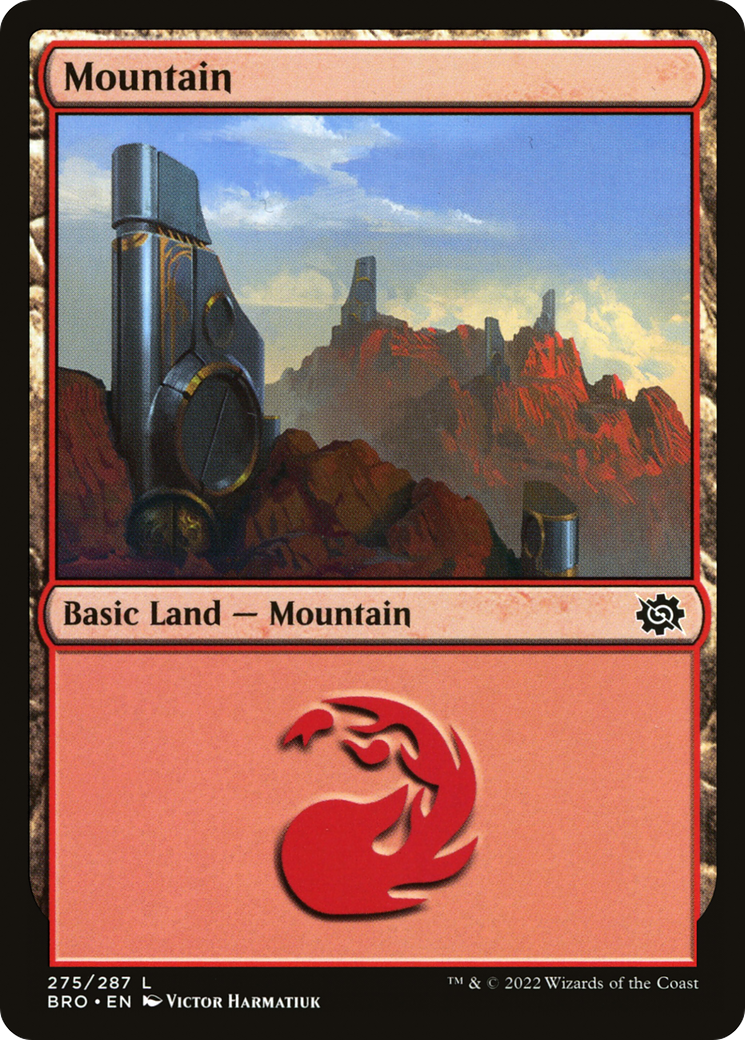 Magic: The Gathering - Mountain #275 Foil - The Brothers' War