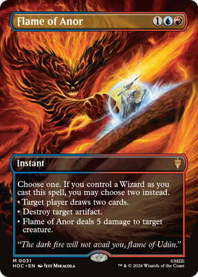 Magic: The Gathering - Flame of Anor Foil - The Hobbit Eternal