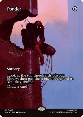 Magic: The Gathering - Ponder - Marvel Universe