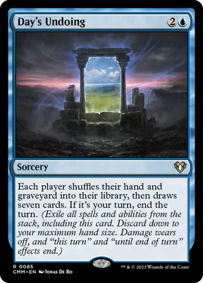 Magic: The Gathering - Day's Undoing Foil - Commander Masters