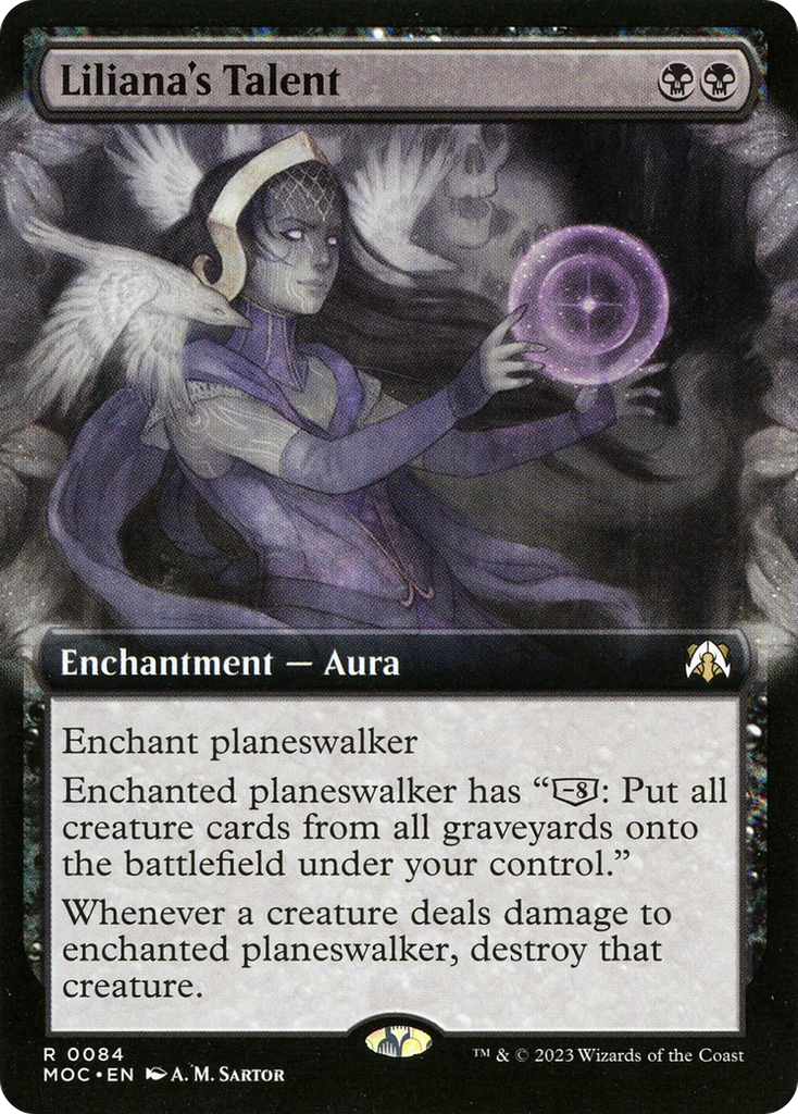 Magic: The Gathering - Liliana's Talent - March of the Machine Commander