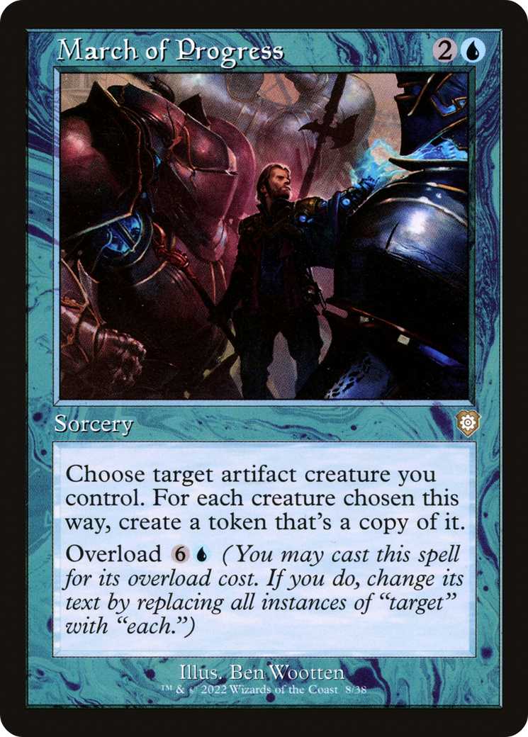 Magic: The Gathering - March of Progress - The Brothers' War Commander
