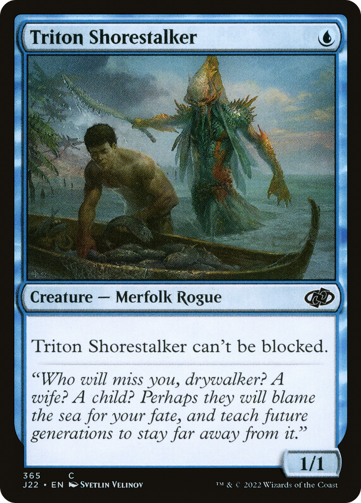 Magic: The Gathering - Triton Shorestalker - Jumpstart 2022