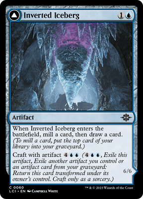 Magic: The Gathering - Inverted Iceberg // Iceberg Titan - The Lost Caverns of Ixalan