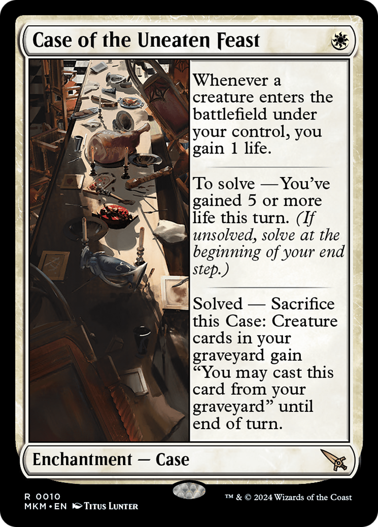 Magic: The Gathering - Case of the Uneaten Feast Foil - Murders at Karlov Manor
