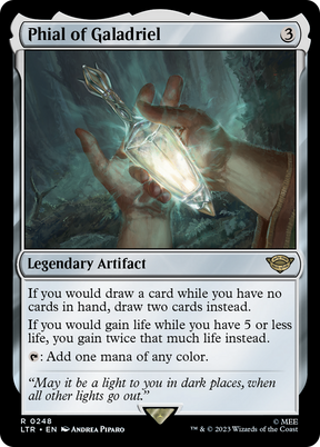 Magic: The Gathering - Phial of Galadriel Foil - The Lord of the Rings: Tales of Middle-earth