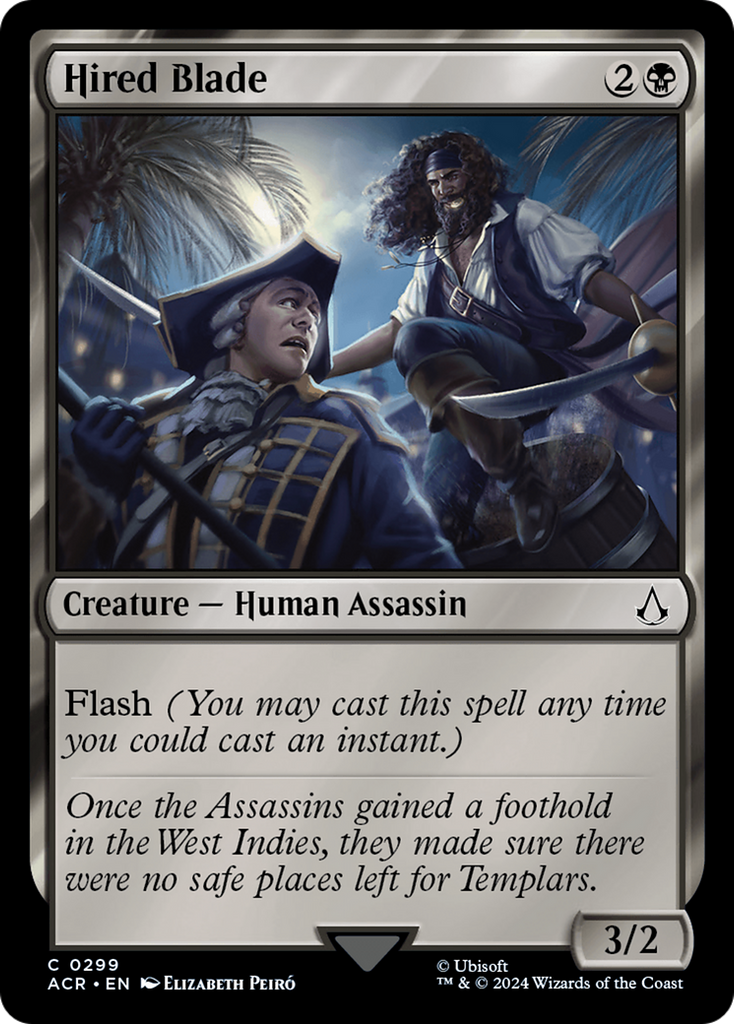 Magic: The Gathering - Hired Blade - Assassin's Creed